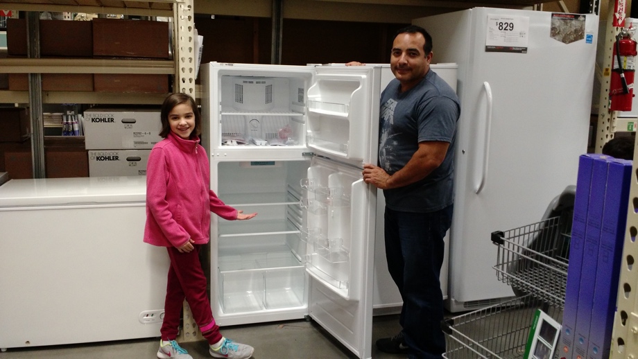 Home Depot refrigerator