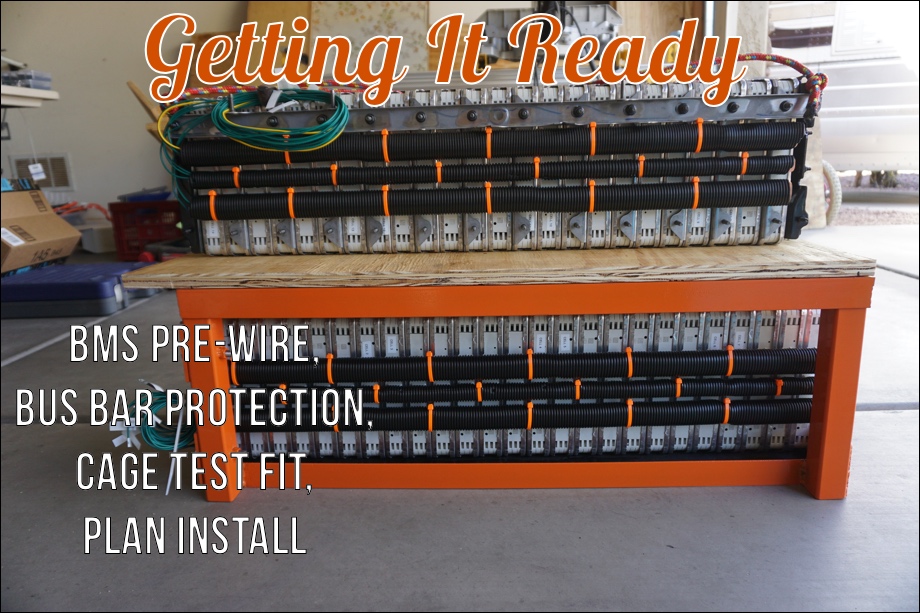 A Hacker's Take on RV House Batteries: Part 4 - BMS selection, BMS wiring, protecting the copper, test fit, planning