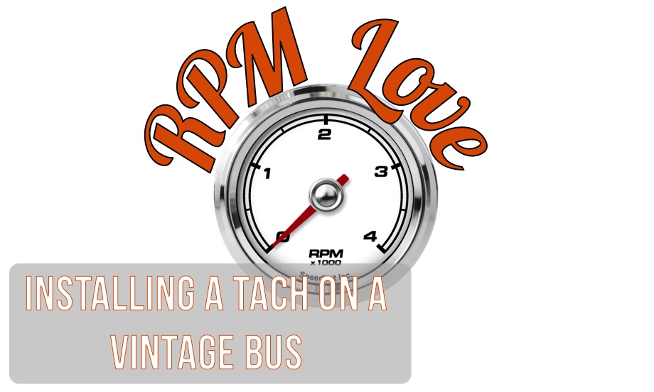 RPM Love: Installing and Testing a Tachometer On a Vintage Bus (Detroit Diesel 8V71)