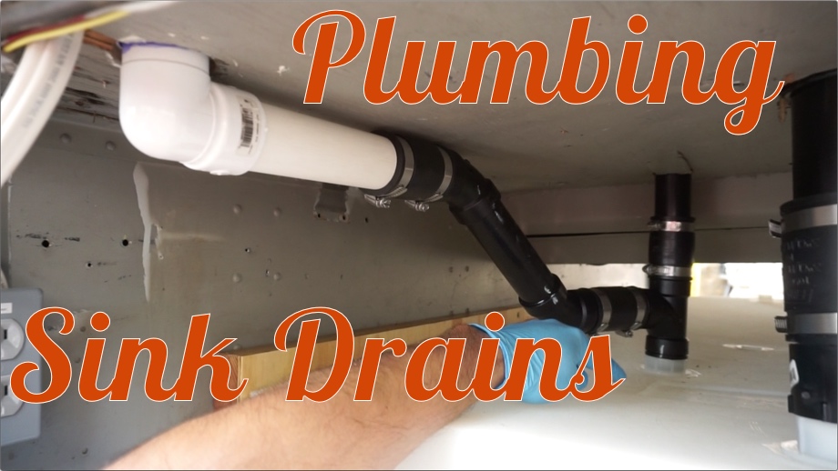 Plumbing the Sink Drains