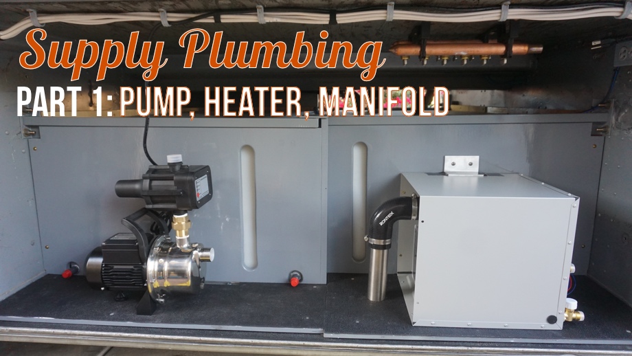 Water Supply Components - Part 1: Pump, Heater, Manifold