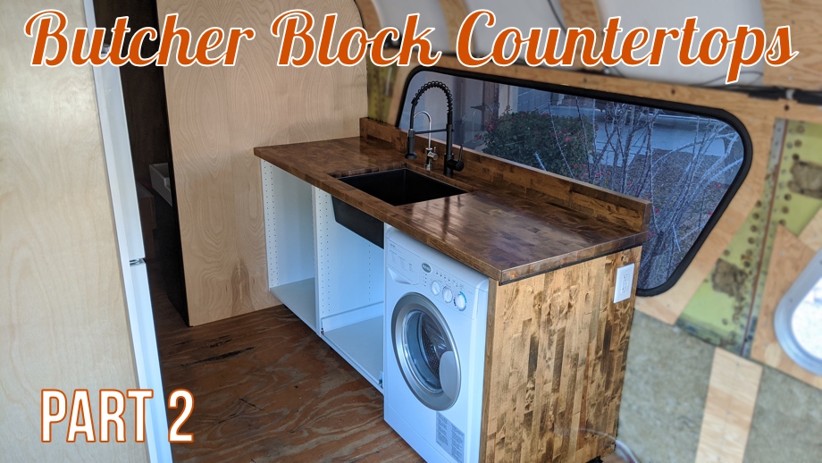 Butcher Block Countertops: Part 2