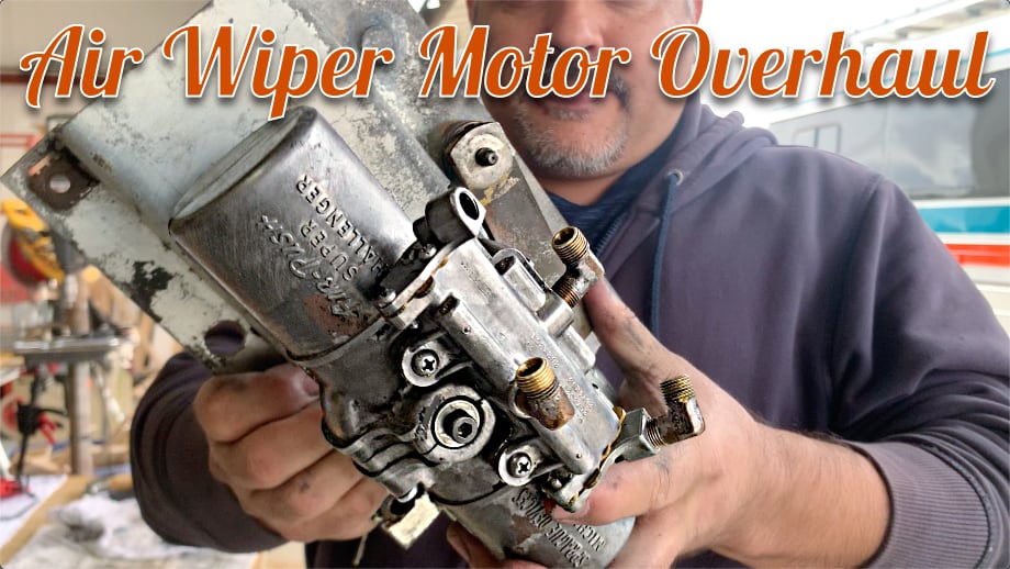 Air Wiper Motor Rebuild in our GM PD-4106