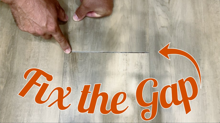 Fixing Separated Luxury Vinyl Plank Flooring: Easy Solution!